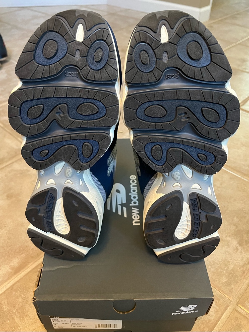 NEW BALANCE 1000 ‘NAVY SEA SALT’ - Picture 8 of 10